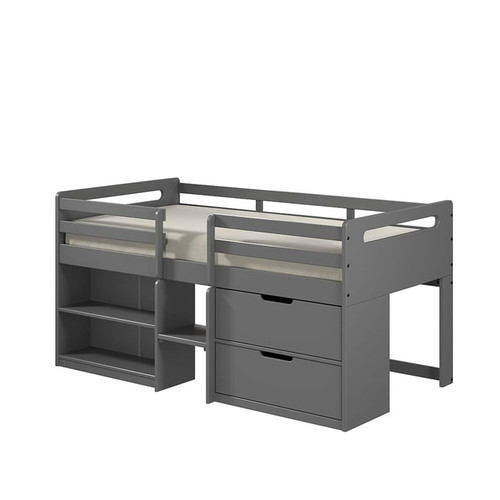 Acme Furniture Fabiana Gray Twin Storage Loft Bed