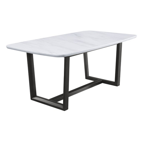 Acme Furniture Madan Weathered Gray Dining Table