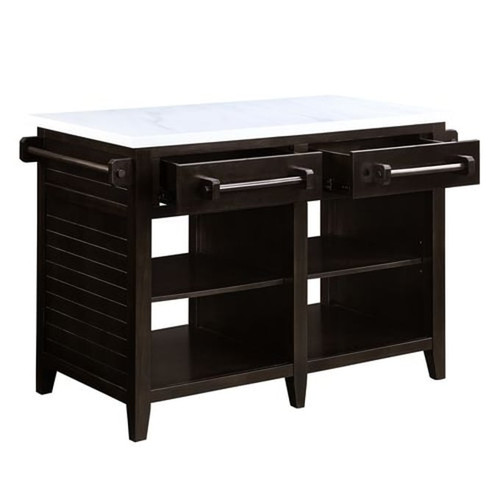 Acme Furniture Darwid Espresso Kitchen Island