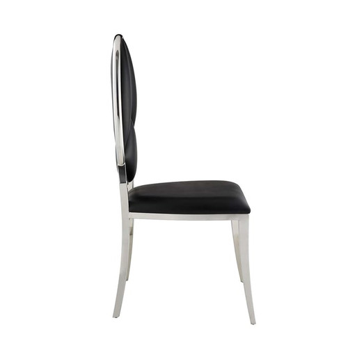 2 Acme Furniture Cyrene PU Side Chairs