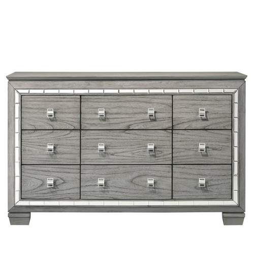 Acme Furniture Antares Light Gray Oak Dresser