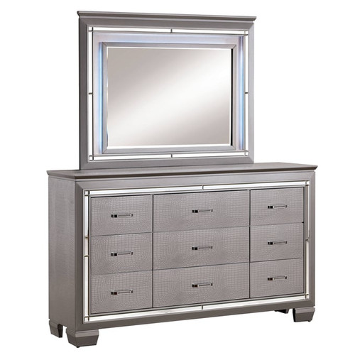 Furniture of America Bellanova Silver Dresser