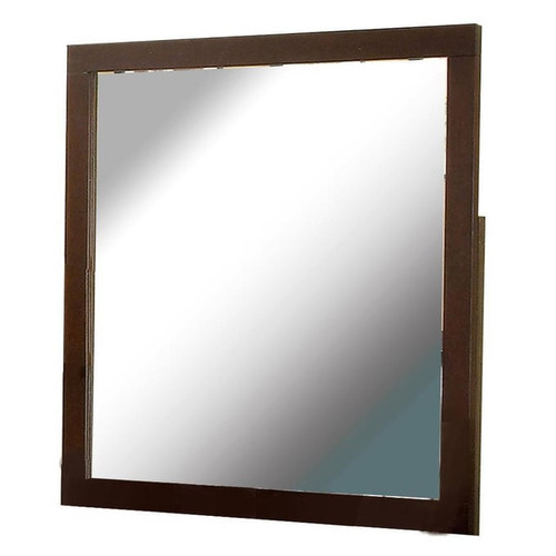 Furniture of America Gerico Brown Cherry Mirror