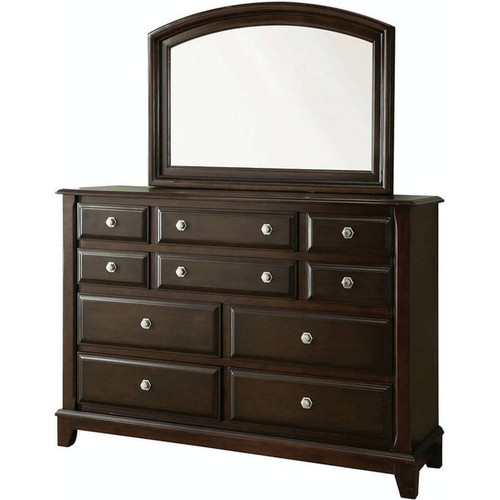 Furniture of America Litchville Brown Cherry Dresser