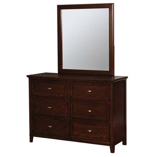 Furniture of America Brogan Brown Cherry Mirrors