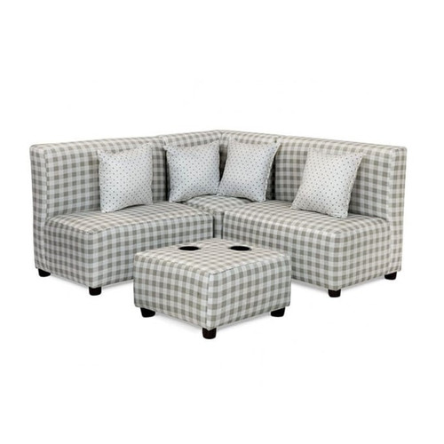 Furniture of America Bethanie Green Kids Sectional