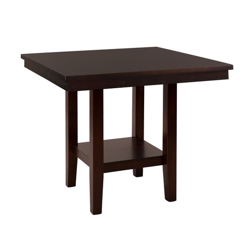 Home Elegance Diego Brown Oak Counter Height Table