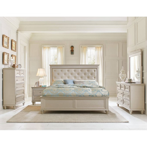 Home Elegance Celandine Silver Beds