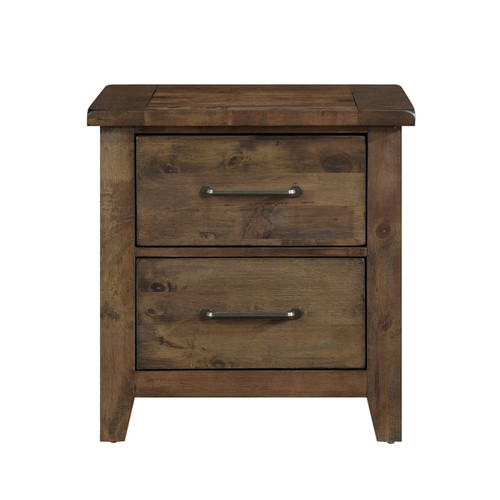 Home Elegance Jerrick Brown Night Stand