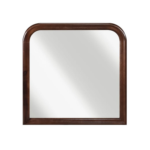 Home Elegance Abbeville Brown Cherry Mirror