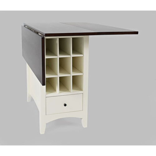 Jofran Furniture Asbury Park Storage Counter Drop Leaf Tables