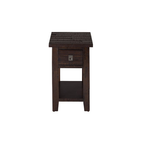 Jofran Furniture Kona Grove Chocolate Dark Brown Chairside Table