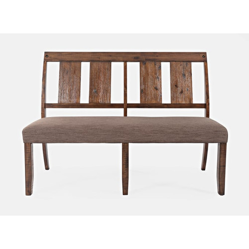 Jofran Furniture Mission Viejo Rustic Natural Brown Dining Bench