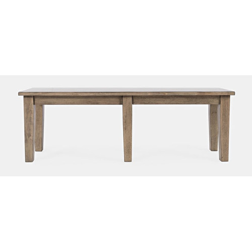 Jofran Furniture Prescott Park Grey Brown Dining Bench