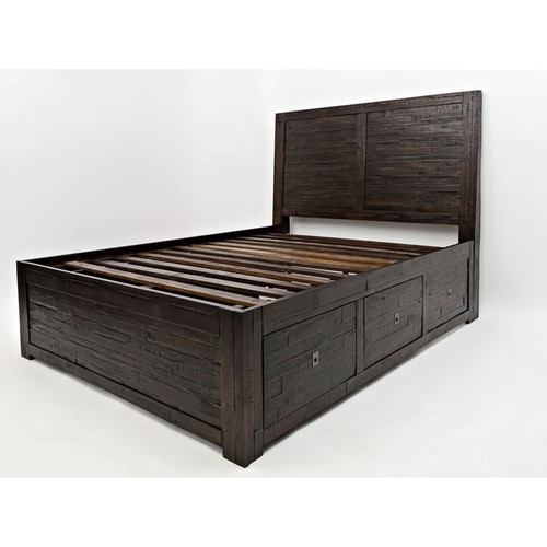 Jofran Furniture Kona Grove Chocolate Storage Beds