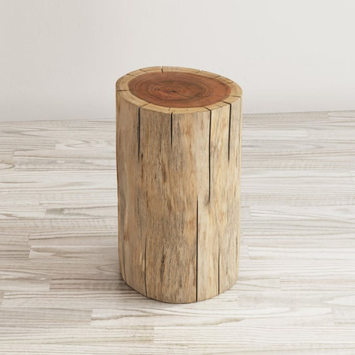 Jofran Furniture Global Archive Brown Stump Accent Table