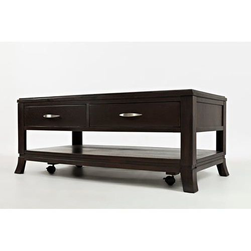 Jofran Furniture Downtown Dark Merlot Cocktail Table