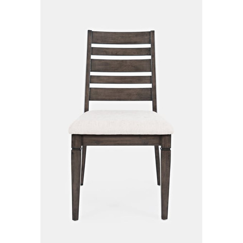 2 Jofran Furniture Lincoln Square Medium Brown White Chairs