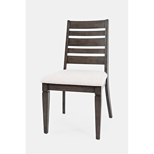 2 Jofran Furniture Lincoln Square Medium Brown White Chairs