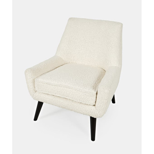 Jofran Furniture Ewing Natural White Accent Chair