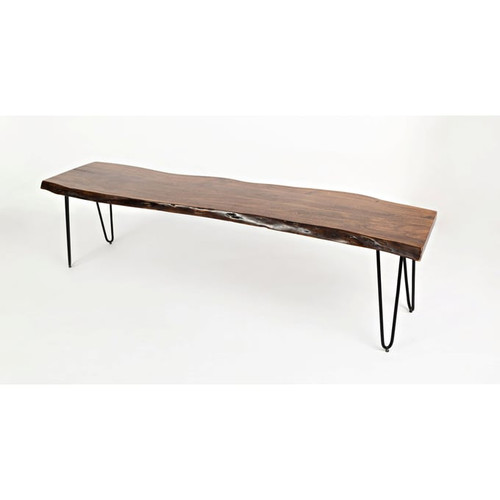 Jofran Furniture Natures Edge Chestnut 70 Inch Benches