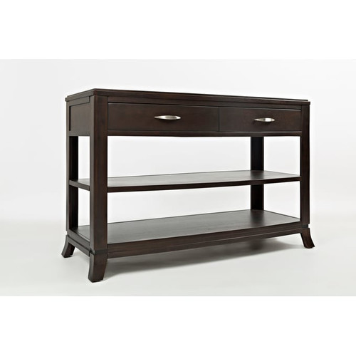 Jofran Furniture Downtown Dark Merlot Sofa Table