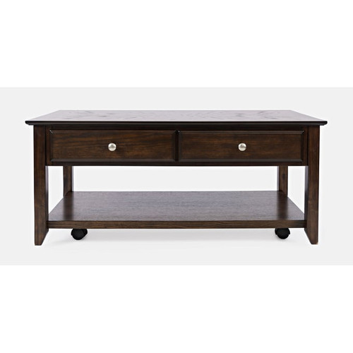 Jofran Furniture Espresso Four Drawers Coffee Tables