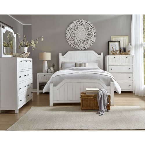 Progressive Furniture Elmhurst White Post Headboards