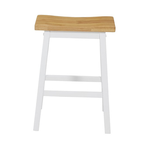 2 Progressive Furniture Christy White Counter Stools