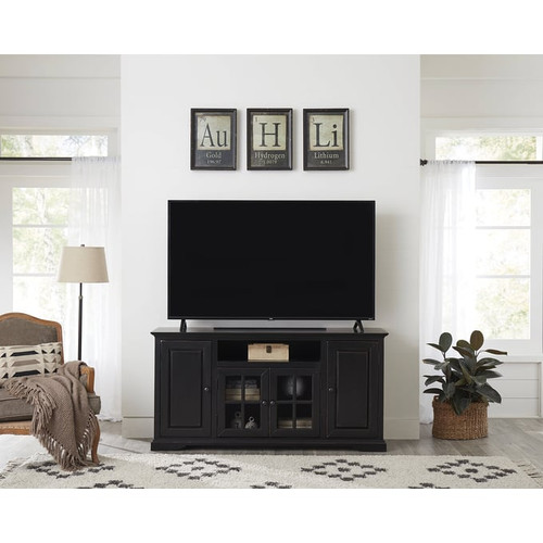 Progressive Furniture Hamilton Black 64 Inch Consoles