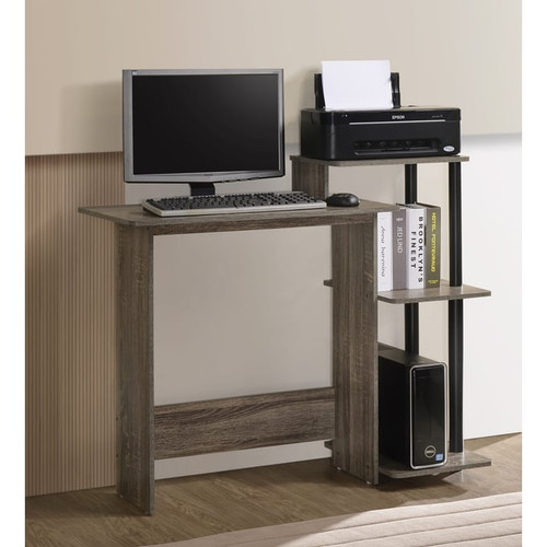 Progressive Furniture Phoenix Gray Computer Desk