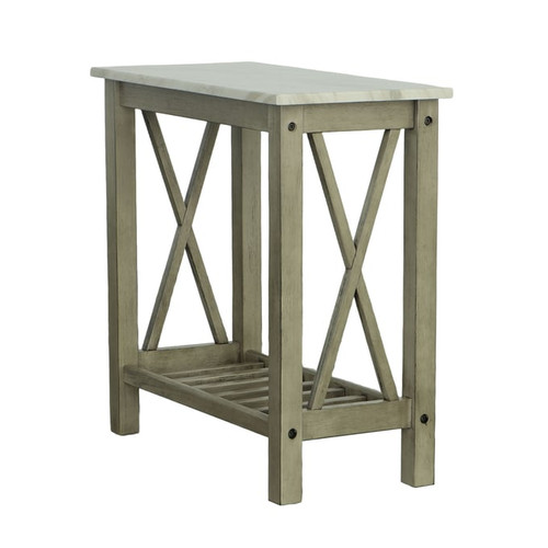 Progressive Furniture Chairsides III Gray Chairside Table