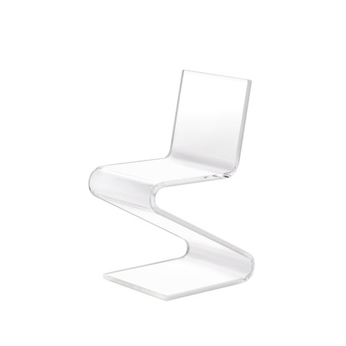 Progressive Furniture A La Carte Clear Acrylic Z Chair