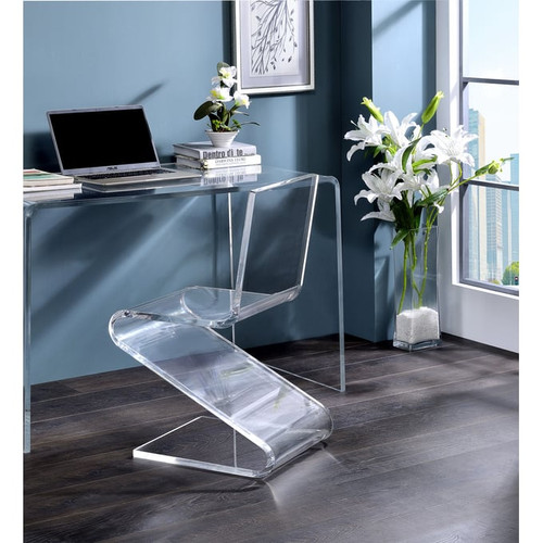 Progressive Furniture A La Carte Clear Acrylic Z Chair