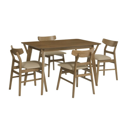 Progressive Furniture Marlow Tan 5pc Dining Room Set