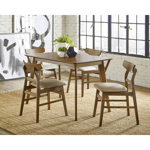 Progressive Furniture Marlow Tan 5pc Dining Room Set