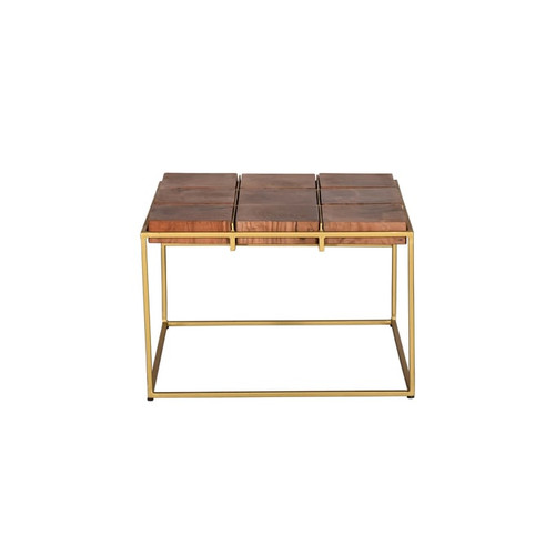 Progressive Furniture Layover Tan Gold Bunching Table