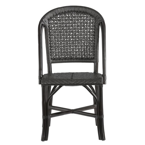 2 Progressive Furniture Louie Black Accent Side Chairs