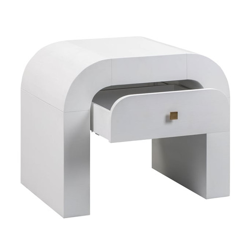 TOV Furniture Hump White Nightstands