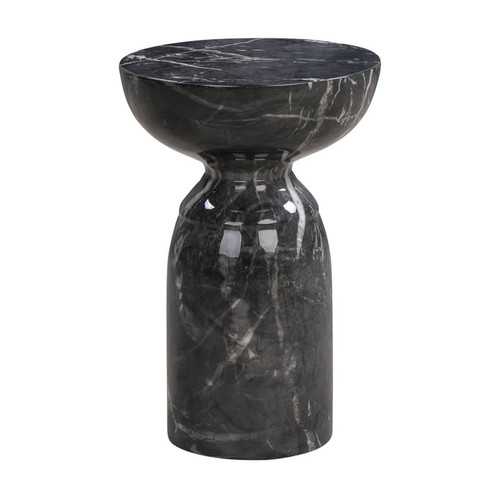 TOV Furniture Rue Black Grey Side Tables