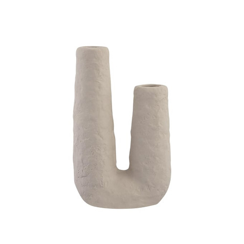 TOV Furniture Salaa Beige Concrete Table Vase