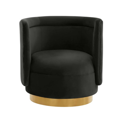 TOV Furniture Remy Black Swivel Chairs