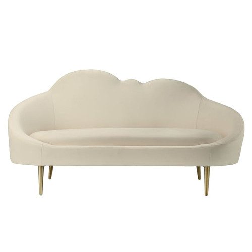 TOV Furniture Cloud Cream Settee