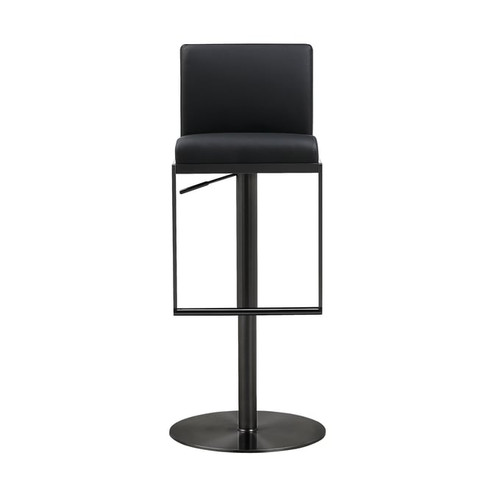 TOV Furniture Amalfi Black Barstool