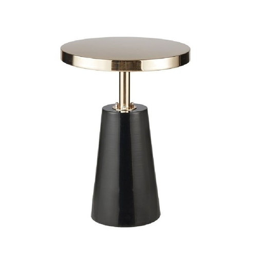 Olliix Madison Park Sophia Black Gold Accent Table