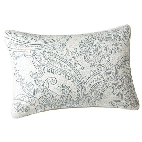 Olliix Harbor House Chelsea Blue Cotton Oblong Pillow