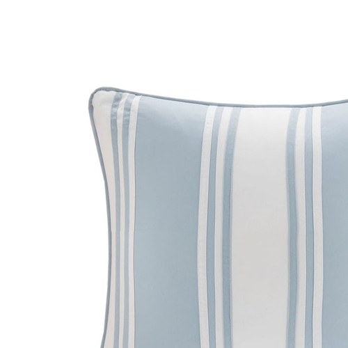 Olliix Harbor House Crystal Beach White Square Pillow