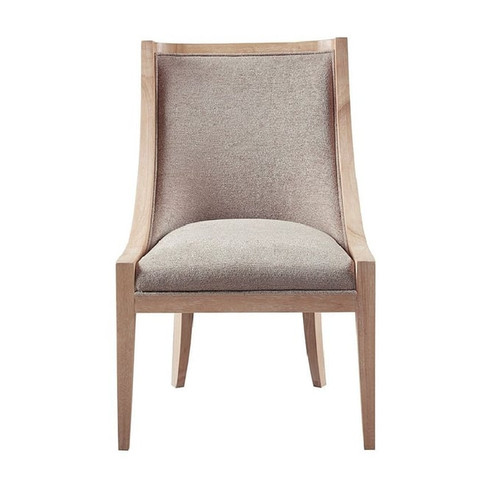 Olliix Martha Stewart Elmcrest Linen Dining Chair with Nailhead Trim