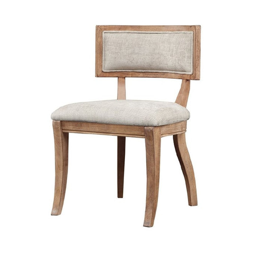 2 Olliix Madison Park Signature Marie Beige Light Natural Dining Chairs