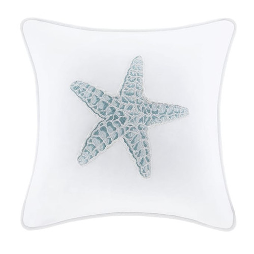 Olliix Harbor House Maya Bay White Square Pillow